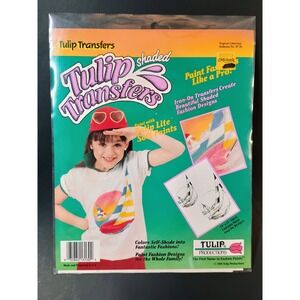 Vintage Tulip Shaded Iron On Transfers Tropical Collection Sailboats‎ ST 30
